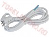Cabluri pentru Echipamente > Cablu Alimentare Stecker 90* Tata pentru Electrocasnice 3m Alb ST3199-3