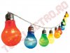 Instalatie cu 10 Becuri LED Colorate LP10/M/SAL