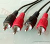 Audio-Video > Cablu 2x RCA Tata - 2x RCA Tata  2m Le-452/2.5
