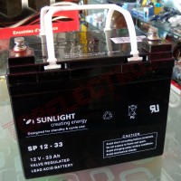 Acumulator Plumb Gel 12V - 33Ah Sunlight