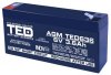 Acumulatori cu plumb 6V > Acumulator Plumb Gel  6V -  3.6Ah TED