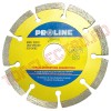 Disc taiere diamantat  115mm Segmentat, pentru Piatra, Marmura, Granit, Beton, Caramida - Proline 86115