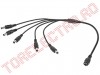 Cabluri, Conectica, Adaptoare > Splitter pentru Cablu de Alimentare PC-2918x5