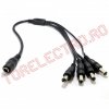 Cabluri, Conectica, Adaptoare > Splitter pentru Cablu de Alimentare CSPx4 PC5586/TC