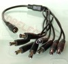 Cabluri, Conectica, Adaptoare > Splitter pentru Cablu de Alimentare PC-CSPx8 