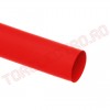 Tub Termocontractabil  12.7mm contractie 2:1 Rosu 1m