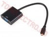 Adaptoare > Adaptor Micro HDMI Tata - VGA Mama si Audio HDMI0844/LP