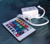 Controlere si Socluri LED > Controler Banda LED RGB cu Telecomanda Infrarosu RGBKEY24 RGB0721/TC