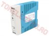 Alimentator 12V  1.67A  20W Tensiune Fixa Model DINMDR2012 Electronic cu Prindere pe Sina DIN