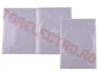 Carcasa DVD x1 Transparenta 9mm CR1153 - set 10 bucati