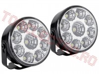 Lumini Auto de Zi 12V 9 LED-uri 9W AL3331 - set 2 bucati