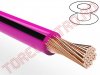 Cabluri Electrice > Cablu Electric Auto Litat 0.35mmp Roz-Negru - Cupru Pur FLRYB035PKBK/TM - la rola 100m