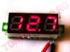 Voltmetru de Panou  30V-4.5V Curent Continuu LED ROSU VTL780RE