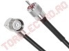 Accesorii Antene CB > Cablu PL259 - LC27 3.6m RG58 conectare Statie si Antena CB CB3935