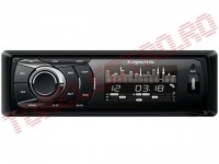 Radio-USB  Kruger&Matz KM0105 cu Player USB, SD, Telecomanda, Afisaj Alb, Putere 4x40W