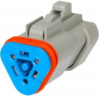 Conector cu Protectie la Apa DEUTSCH DT063SP006 cu Rezistenta Terminala 120 Ohm