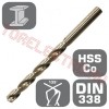 Burghiu  7.5mm HSS-Cobalt 135* pentru Metal - Proline 78075 - set 10 bucati