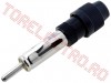 Adaptoare si Mufe antena > Mufa Antena DIN Tata cu Protectie montabila pe Cablu CAR-005