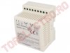 Alimentator 12V  3.5A  42W Ajustabil 10.8V - 13.2V Model DINDR4512 Electronic cu Prindere pe Sina DIN