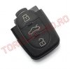 Carcase Chei si Telecomenzi Auto > Accesoriu Carcasa Cheie cu 3 Butoane pentru Audi cu Baterie 1616 CC044/GB