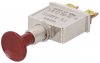 Butoane, Comutatoare > Buton Auto cu Retinere 75A 24V-12V Filet 12mm A332RED14 Rosu