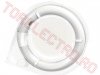 Neon Circular 22W - T9 - 6400K Alb Rece pentru Lampa cu Lupa NKLF/SAL