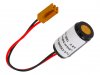 3.6V > Baterie Litiu 3.6V 1/2AA 1/2R6 cu Mufa JAE2 PLCC52005NP8P/JAE2 pentru PLC Fuji Electric Mitsubishi