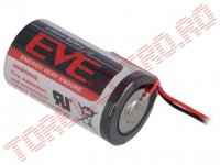 Baterie Litiu 3.6V D R20 cu Fire ER34615FLF