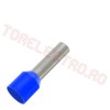 Tub Terminal Capat Cablu Izolat pentru  2.5mm2 x  8mm TC2.5/100-8 Set 100 buc