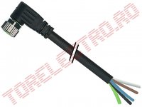 Cablu de Conectare cu Mufa M12 5 Pini 90* Cablu  3m pentru Senzori de Proximitate Inductivi si Capacitivi 7000123616150300