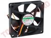 Ventilator  12V  70x70x15 mm lagar Spire cu 3 Fire si Mufa Placa