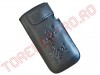 Carcase si Huse Protectoare > Husa din Piele Eco pentru Nokia E52 S HUS0049S - Neagra