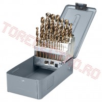 Trusa  25 Burghie HSS-Cobalt 135* Profesionale pentru Metal - Proline 78225