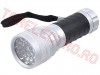 Lanterna cu Corp Gumat 21 LED 3AAA Vipow LANT0054