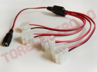 Splitter pentru Cablu de Alimentare CDDx4