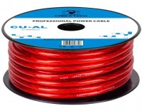 Cablu Amplificator Statie Tun Bas Auto  8.3mm2 Rosu Siliconat 6.7mm CuAl CAB0714AR