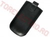 Husa din Piele pentru Iphone HUS0167 - Neagra