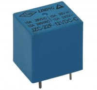 Releu 12V 10A 5Pini SPDT JZC22F12V cu Pini pentru Cablaj