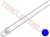 LED Albastru  3mm Transparent Superluminos 3800mcd 30grd LL304BC4 - Set 10 bucati