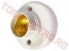 Dulie Plastic E27 cu Fixare pe Perete DL7201