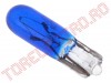 Bec Mufabil T5 Auto 12V 100mA 5x20mm BA0174 - Albastru