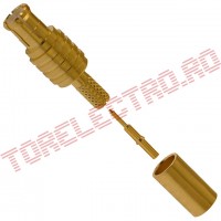 Conector Antena GPS WiFi GSM MCX Tata pe Cablu RG174 MCX002