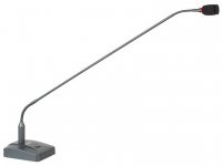 Microfon Conferinta si Fond Inalt 80cm Inel Luminos LED Rosu Comutator ON-OFF L22RR