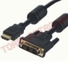 Cablu HDMI Tata - DVI-D Tata cu Filtru 10m