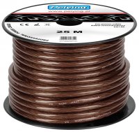 Cablu Amplificator Statie Tun Bas Auto 34mm2 Negru Siliconat 12mm CuAl CAB0711BN - la Rola 25m