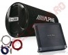 Tunuri de Bas Auto Active > Kit Tun Bass Auto 12” 300W RMS - 1000W Peak Pachet Alpine SWT-12S4 + Amplificator 2 Canale BBX-T600 + Kit Cabluri LK-10