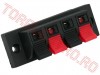 Conectori, Hornuri, Manere > Conector Boxa Audio cu 4 Clipsuri CC5160 - Set 5 bucati