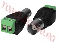 Adaptor BNC Mama cu prindere pe surub ADP6817