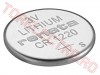 3V tip Moneda > Baterie Litiu CR1220 3V Varta pentru Memorie DVR NVR