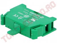 Contact Bloc pentru Buton Comanda B1O NO VERDE Auspicious